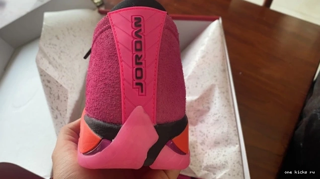 Rep Shocking Jordan (W) 14 Pink Low DH4121-600 Retro 0630